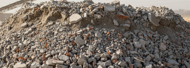 Rachão Reciclado: vantagens na construção